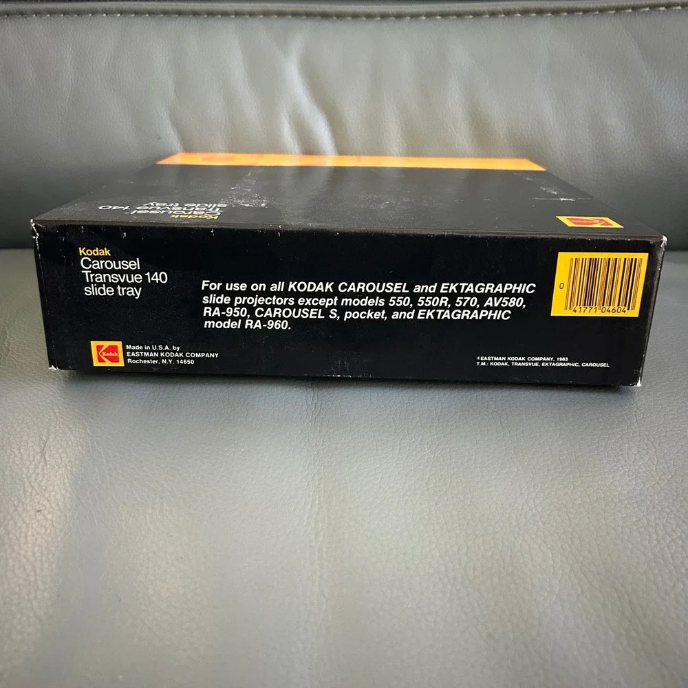 Kodak Carousel Transvue 140 Slide Tray for Ektagraphic Projectors Vintage 1983